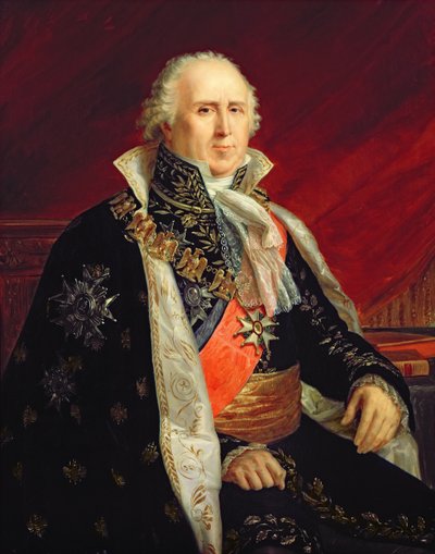 Charles-Francois Lebrun (1739-1824) Herzog von Plaisance im Kostüm des Erzschatzmeisters des Reiches von Baron François Pascal Simon Gérard